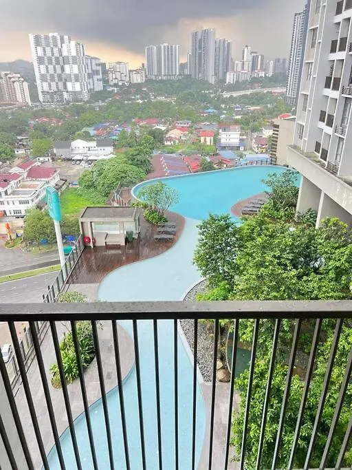 Cozy Kenwingston Platz Kl 2-5 Pax2Br&2Br Pakinnet 136 쿠알라룸푸르 펜션